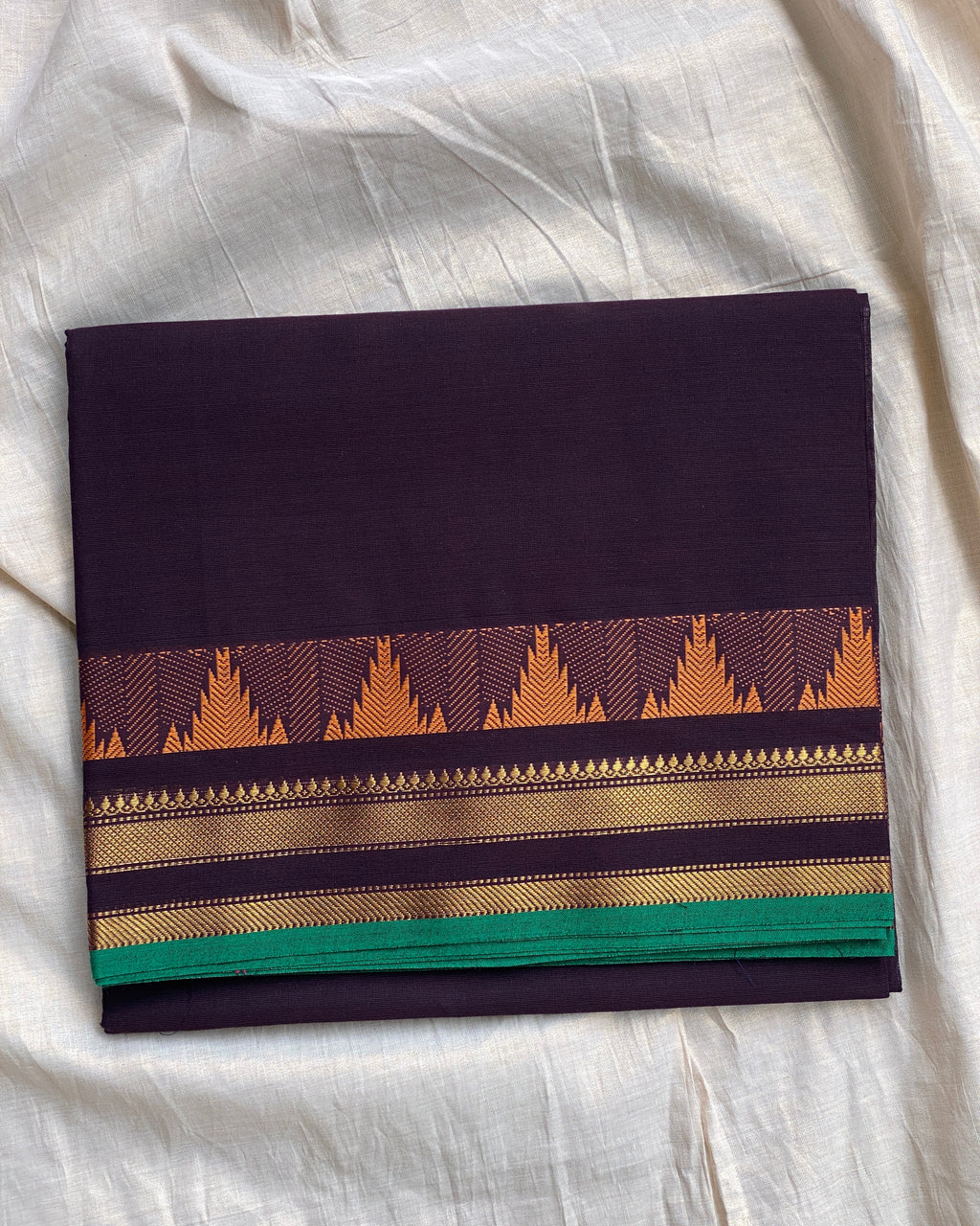 Kanchi Cotton - Deep Brown