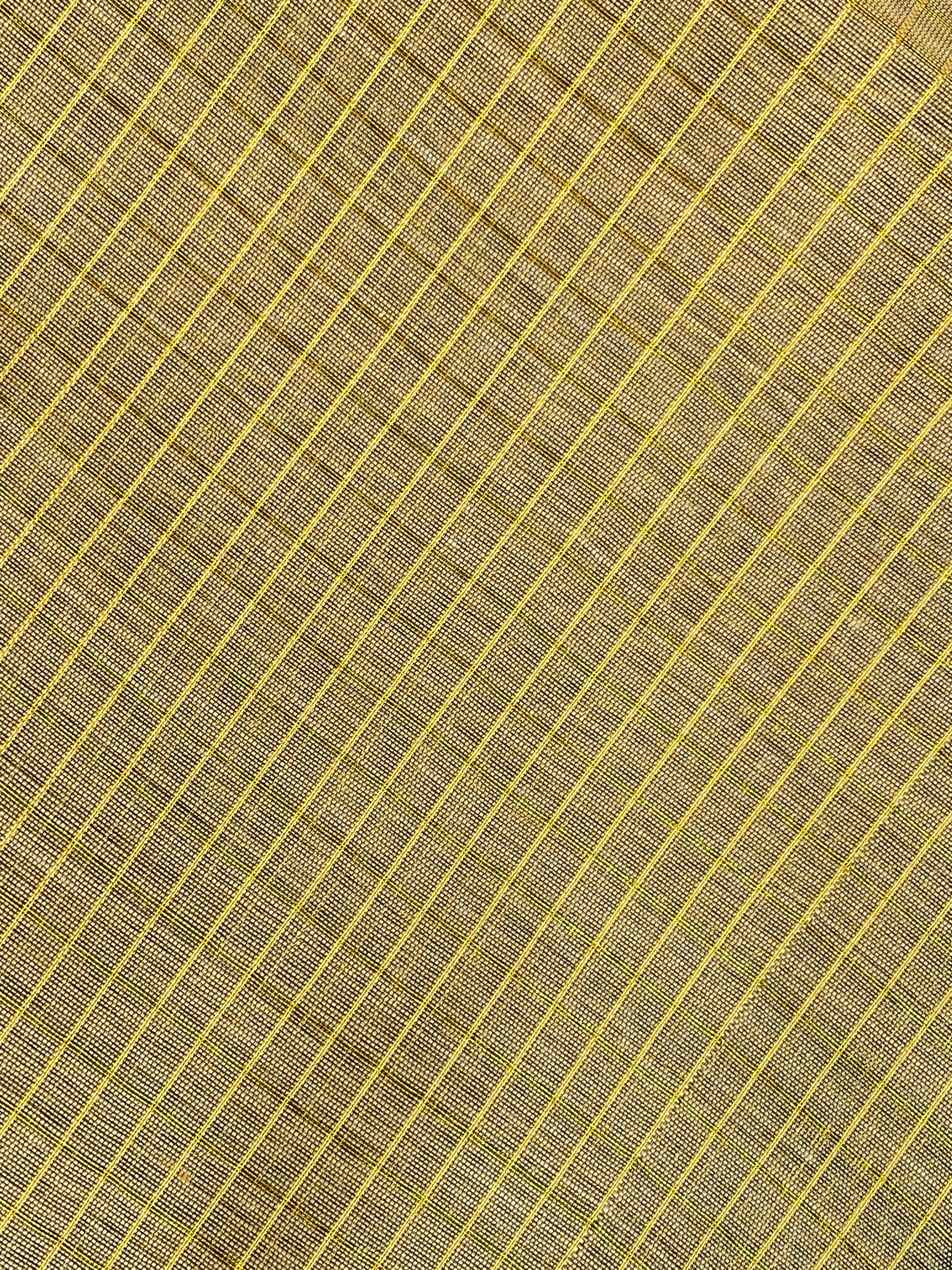 Maheshwari Checks - Gold