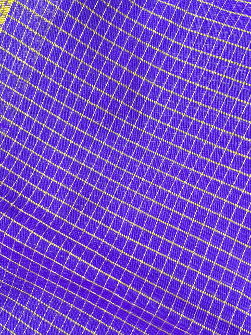 Maheshwari Checks - Royal Voilet