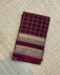 Kanchi Cotton -  Antique Maroon