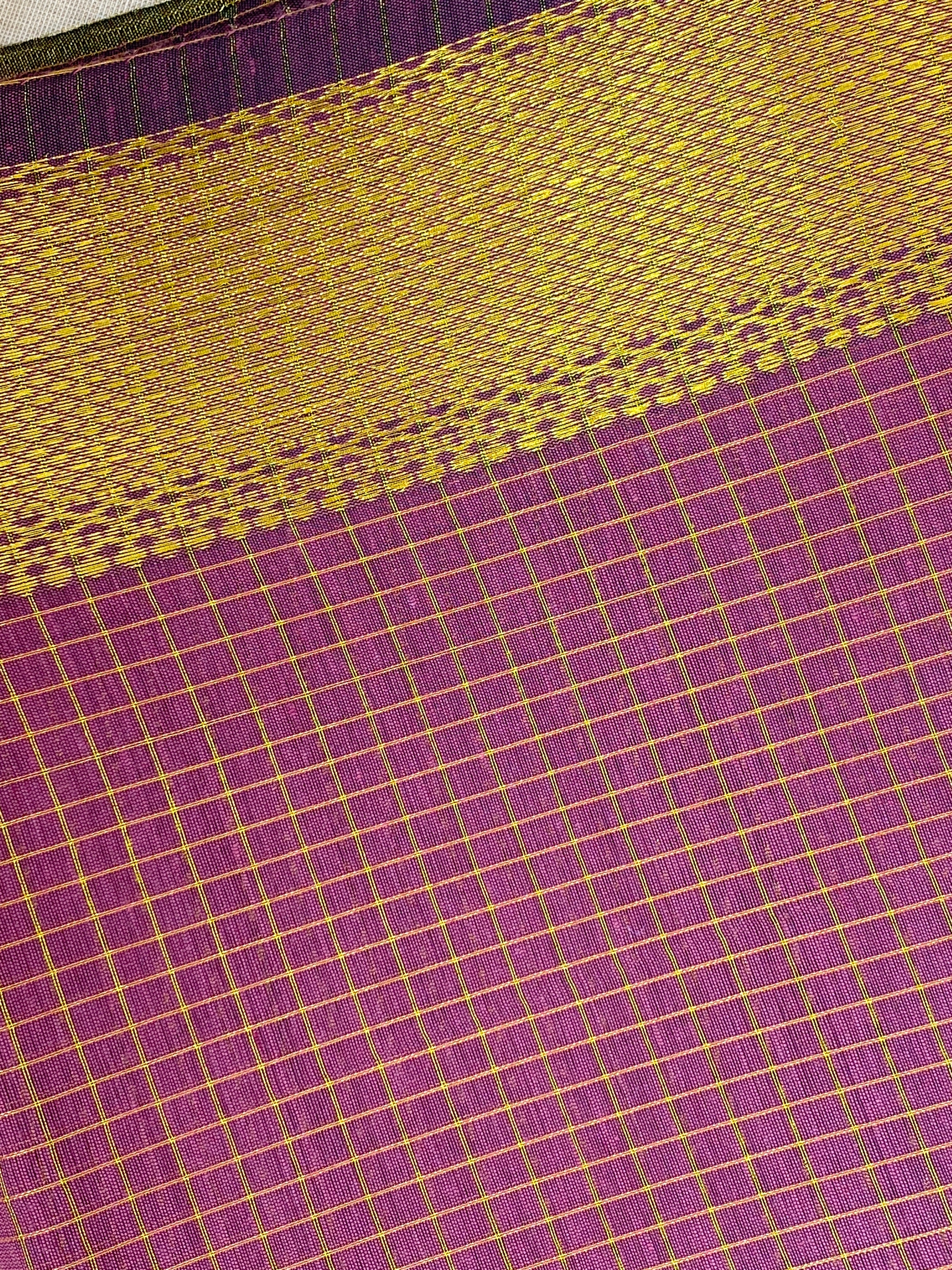 Maheshwari Checks - Pastel Pink