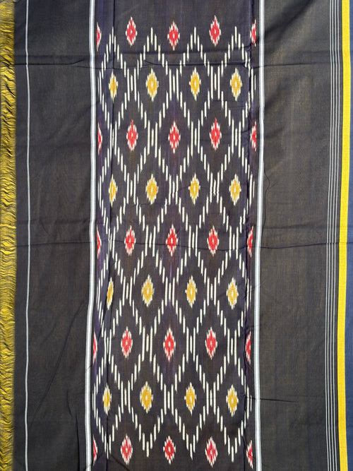 Gollabama Charcoal Yellow Stripes