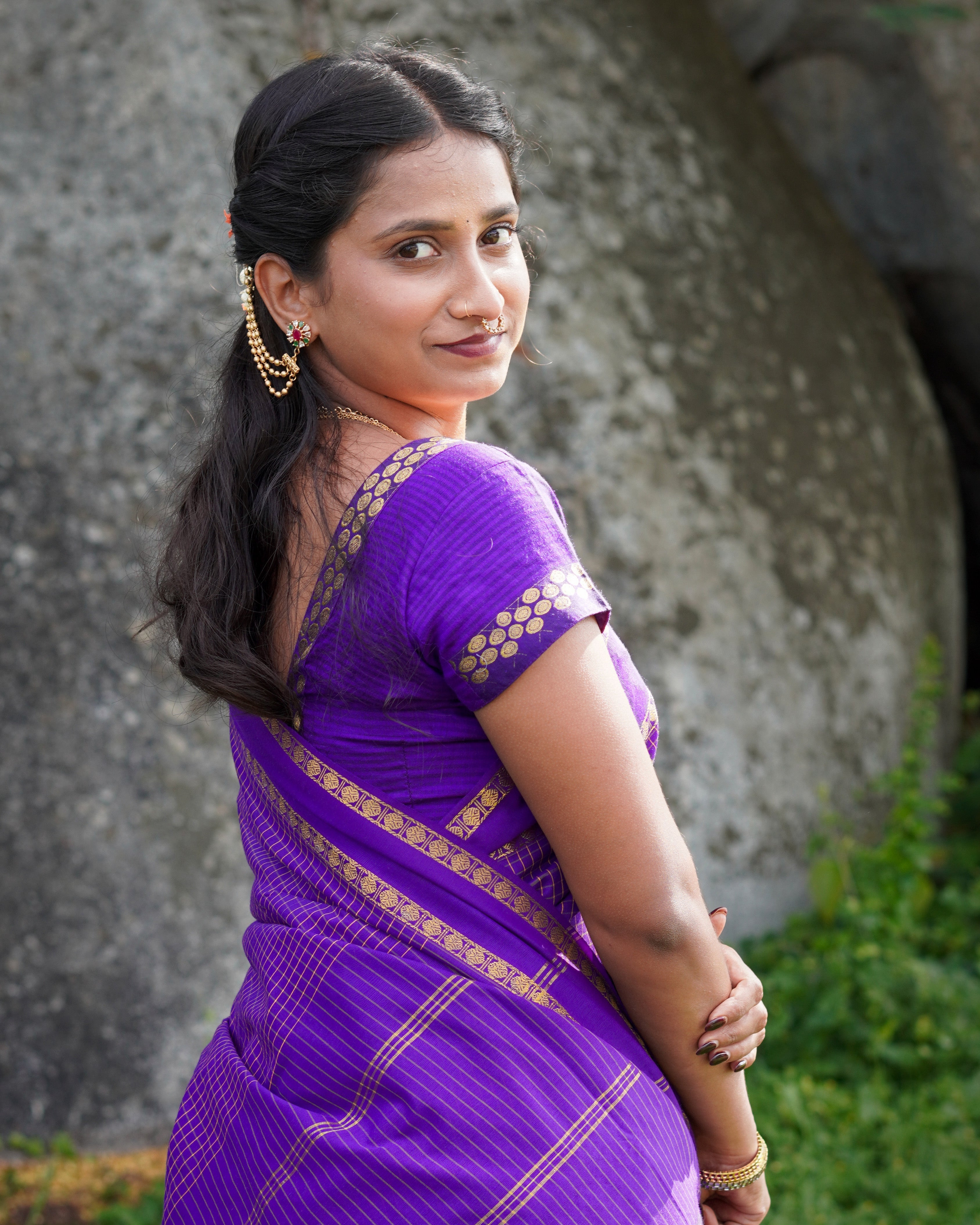 Aarini Cotton - Purple