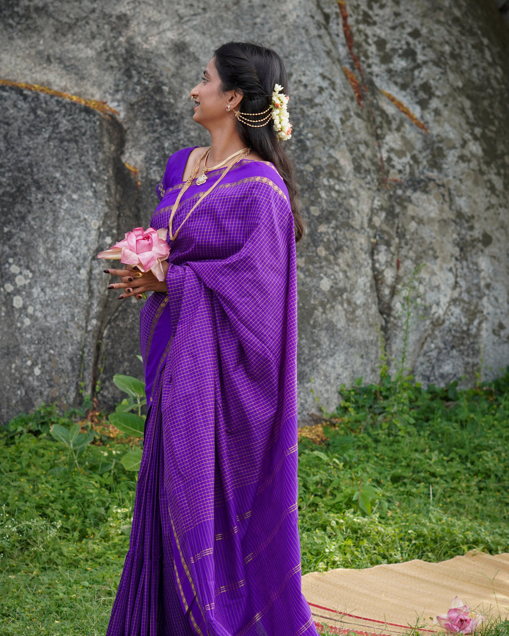 Aarini Cotton - Purple