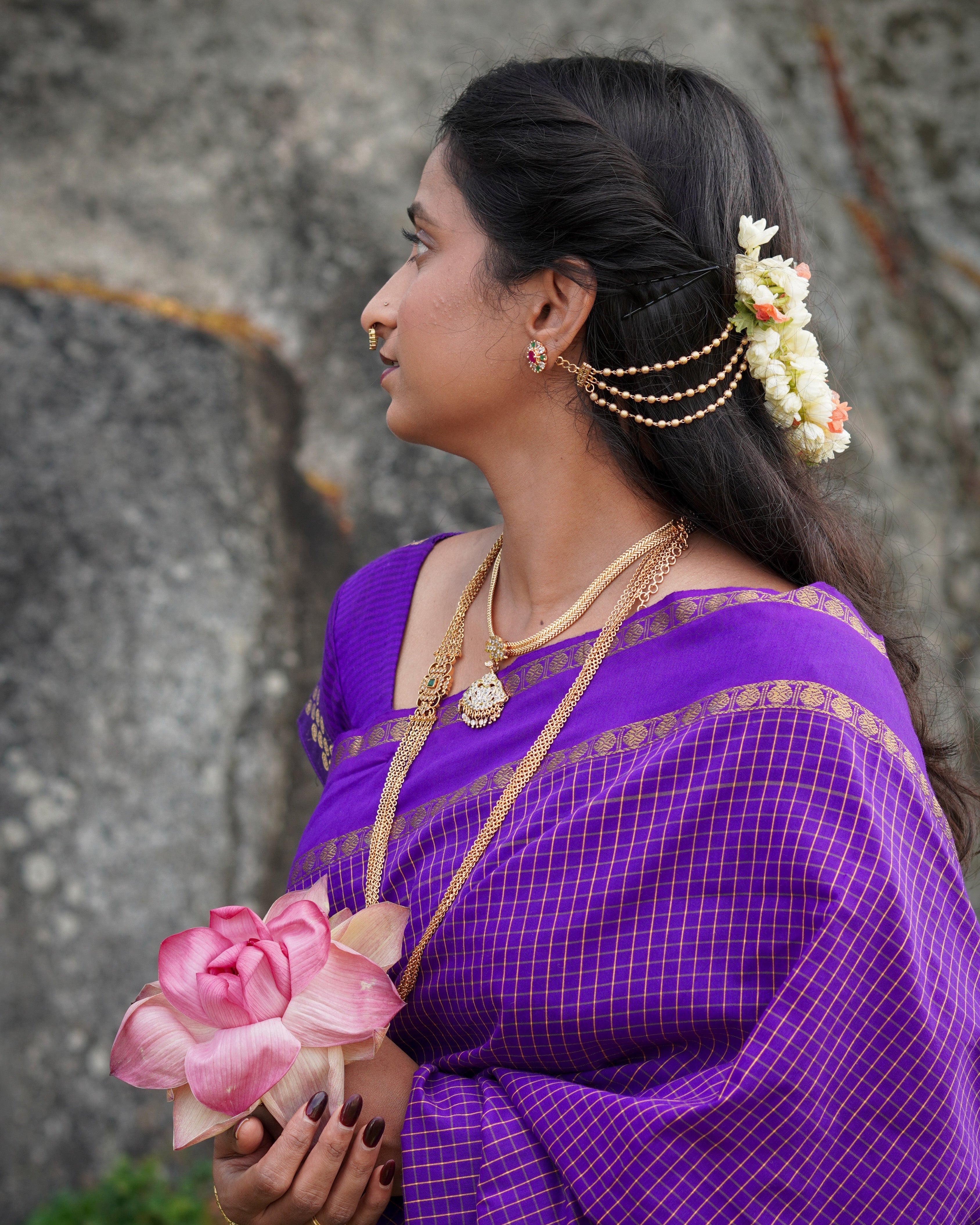 Aarini Cotton - Purple