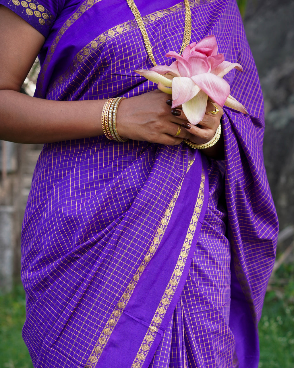 Aarini Cotton - Purple