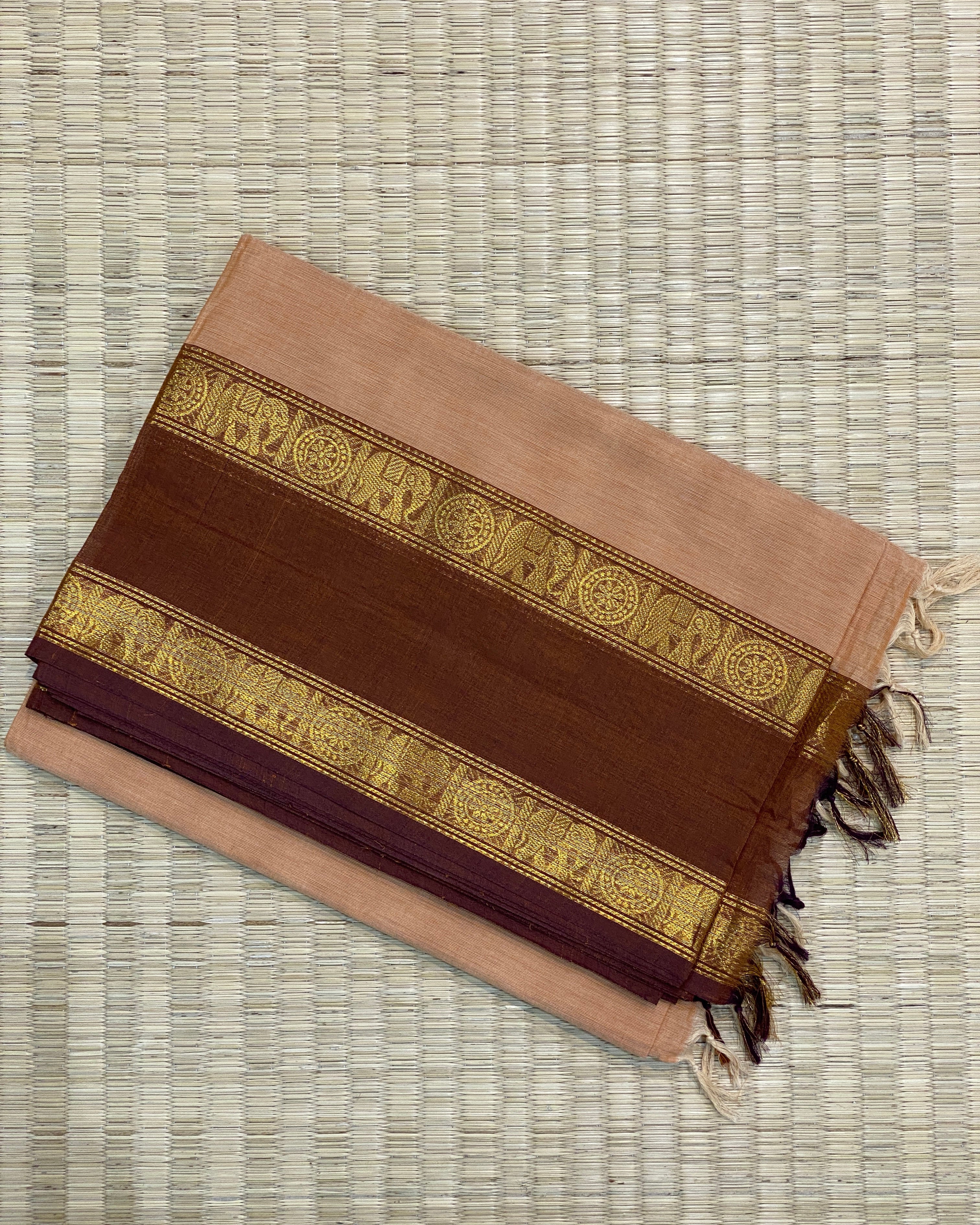 Kanchi Cotton -  Coffee Brown