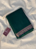 Narayanpet Cotton Saree - Elephant Peacock border
