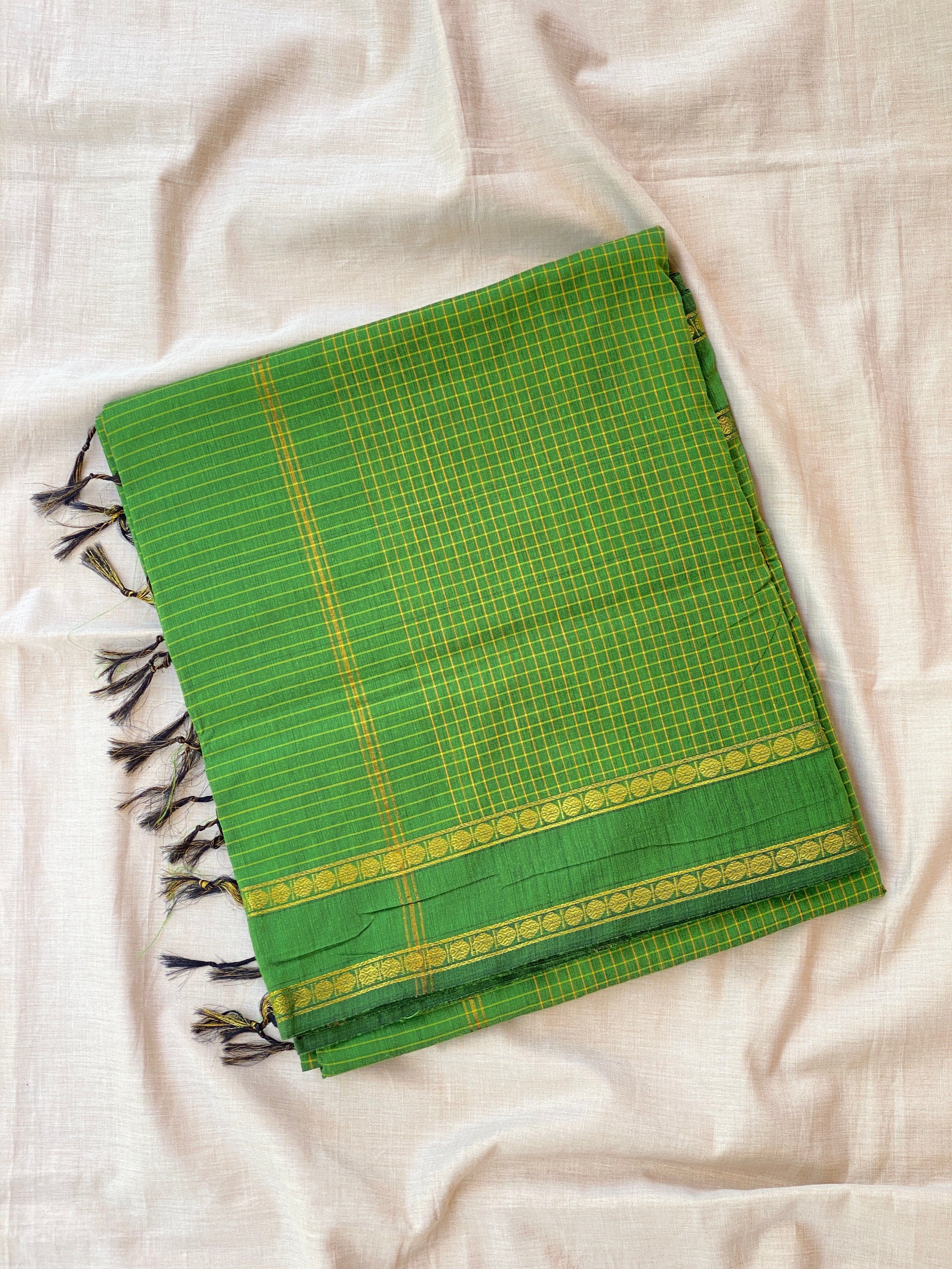 Aarini Cotton - Parrot Green