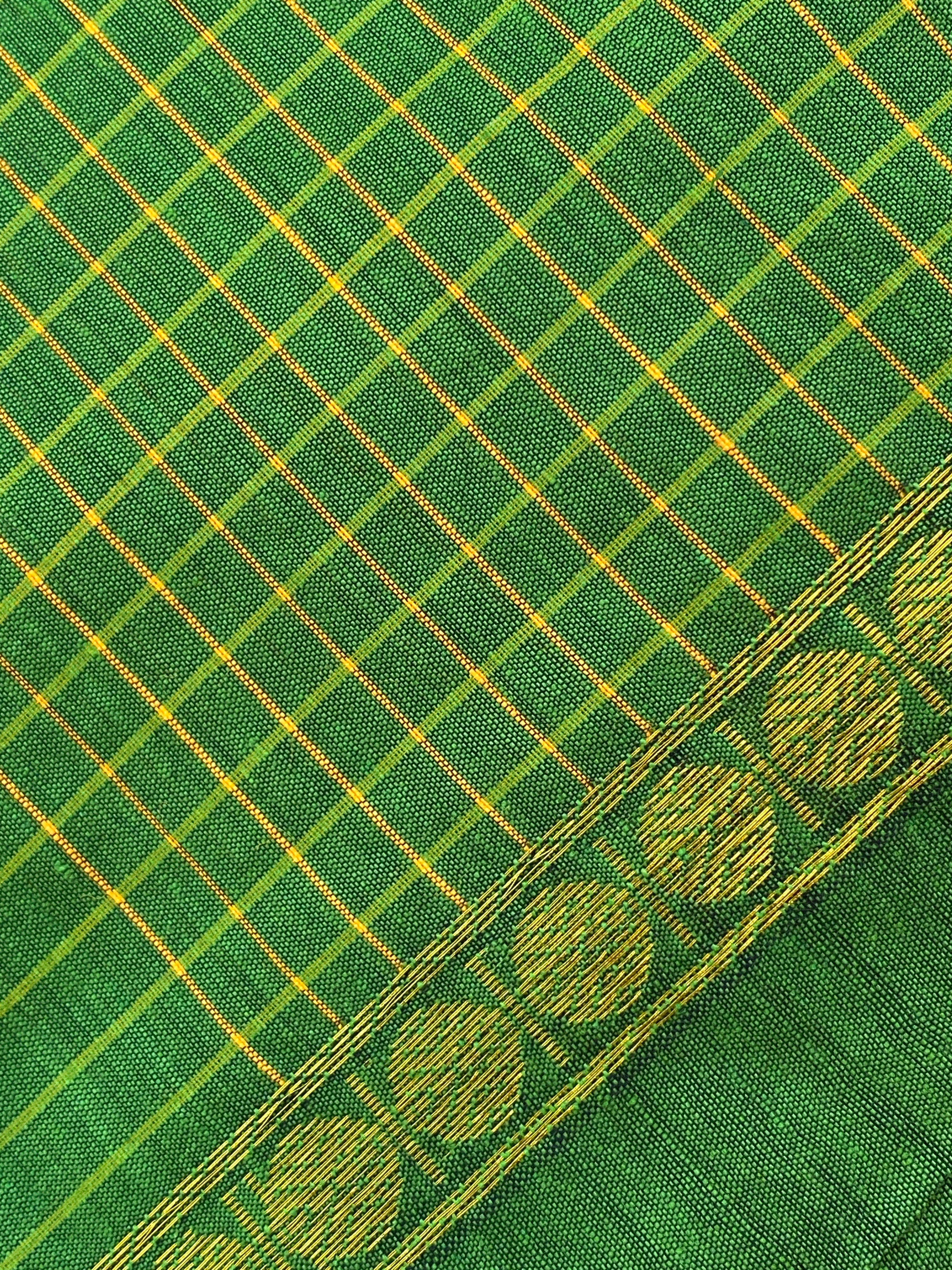 Aarini Cotton - Parrot Green