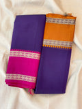 Ganga Jamuna Saree - Purple