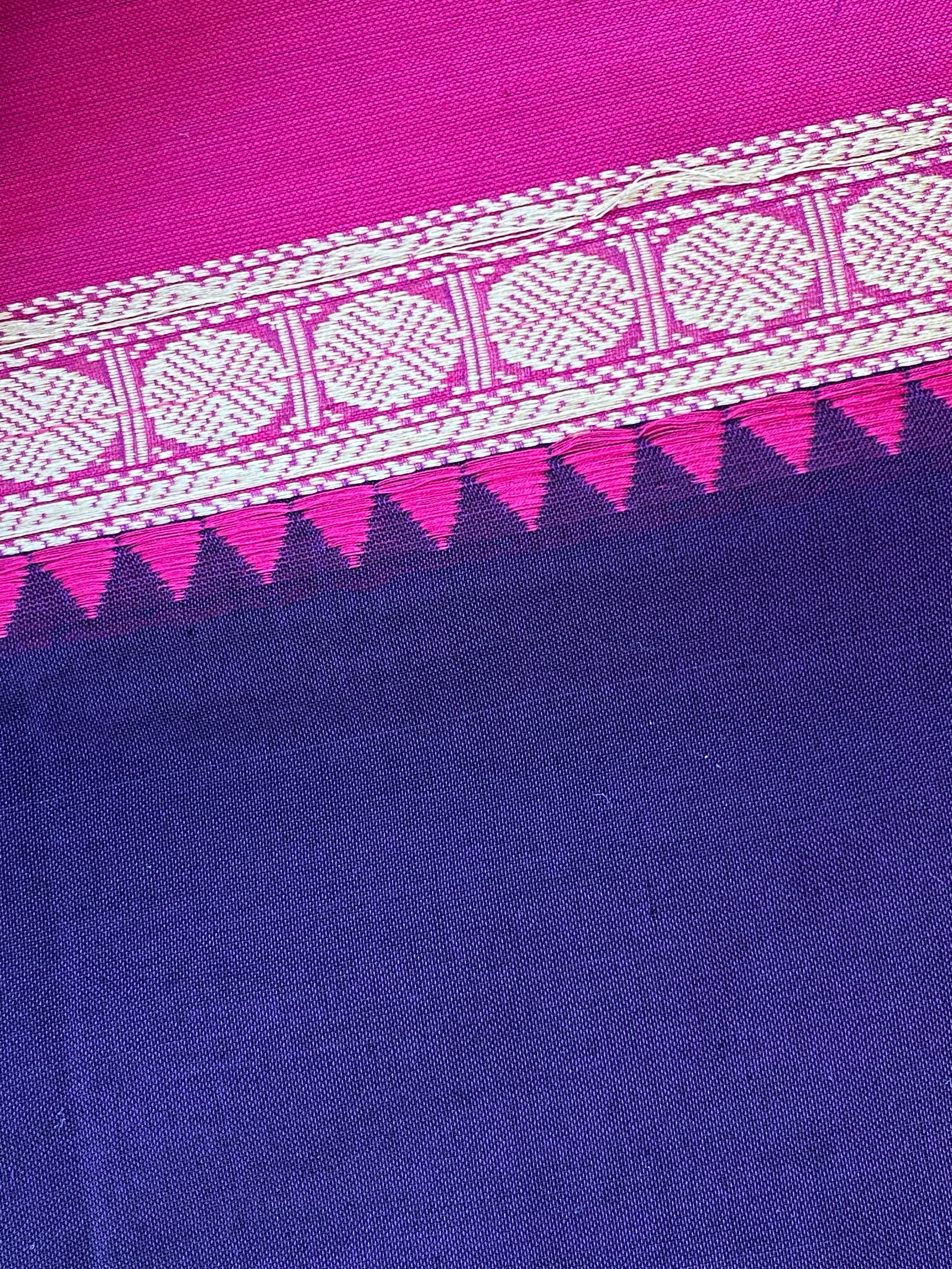Ganga Jamuna Saree - Purple
