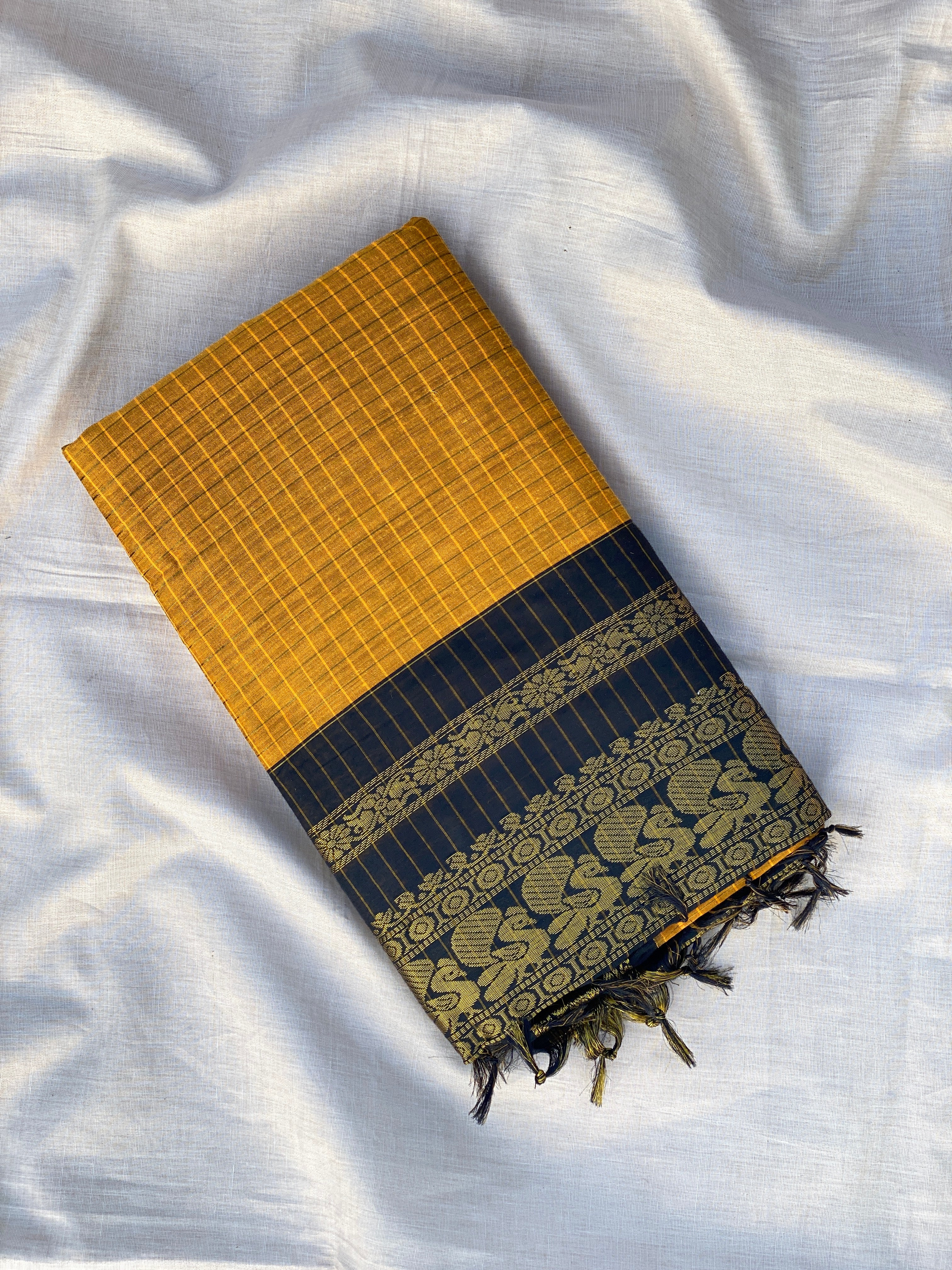 Kalyani Cotton - Yellow