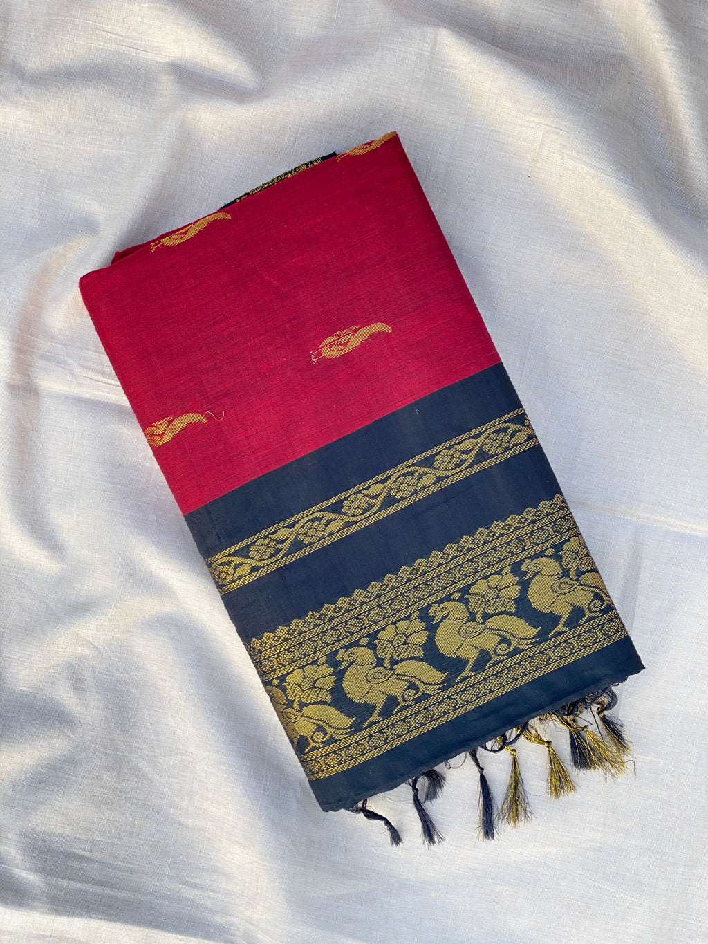 Kalyani Cotton - Red