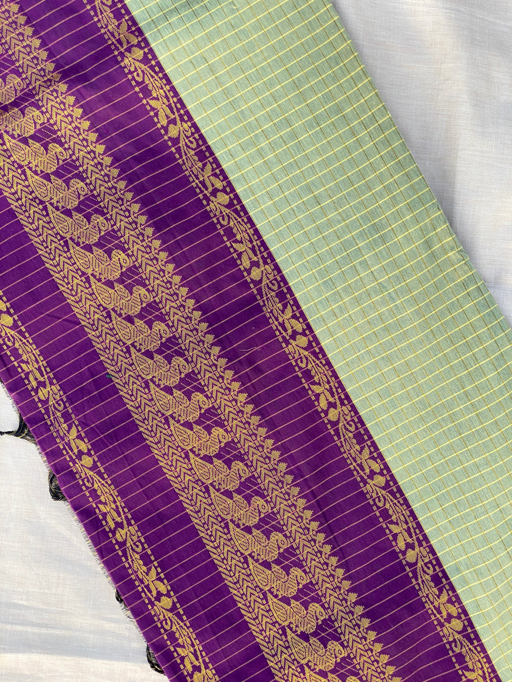 Kalyani Cotton - Pastel Green
