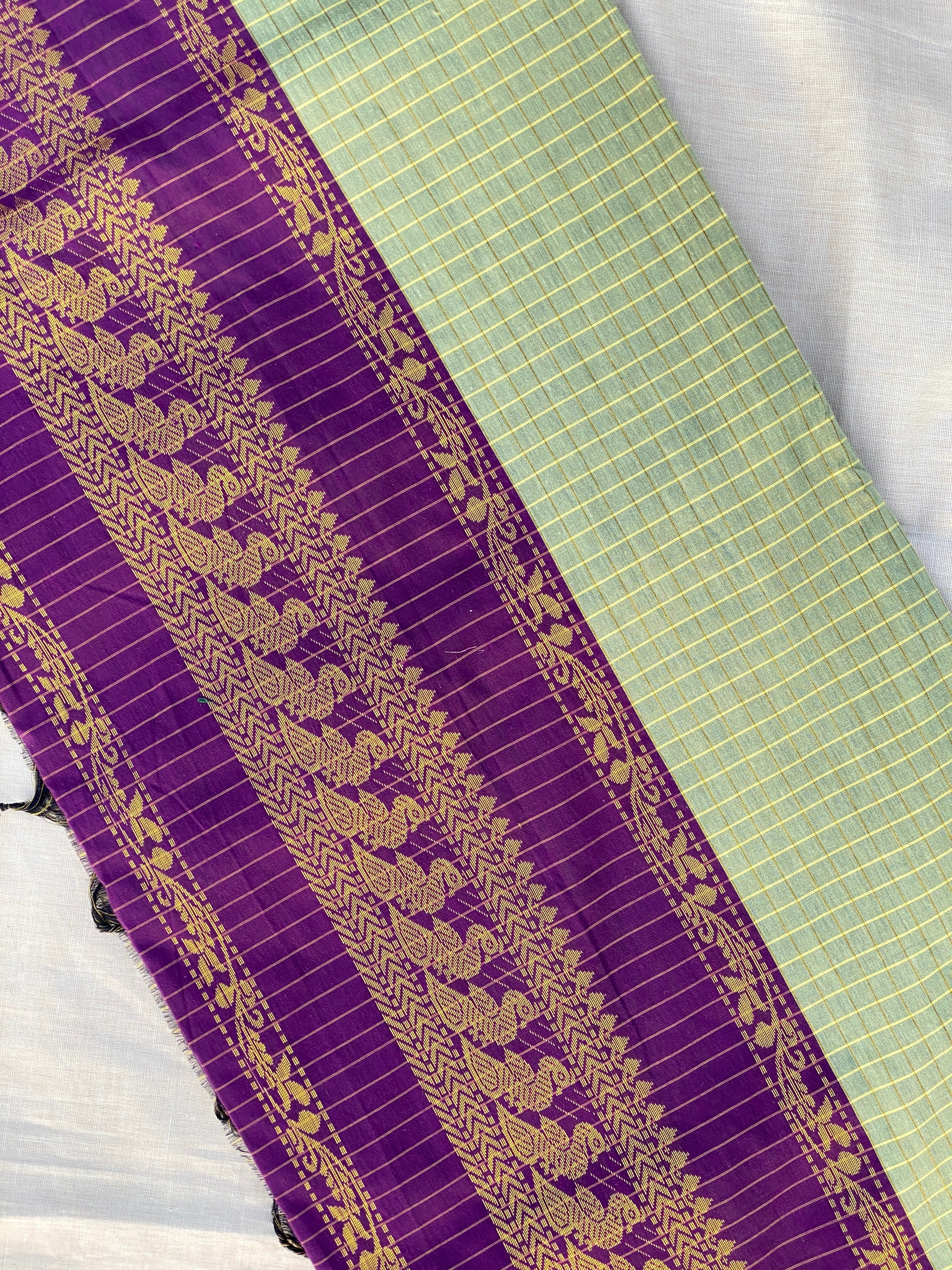 Kalyani Cotton - Pastel Green