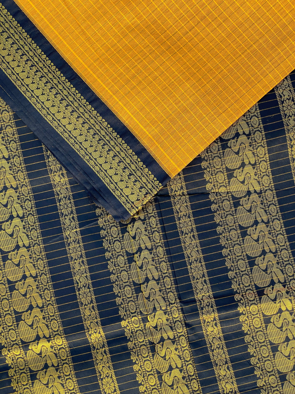 Kalyani Cotton - Yellow