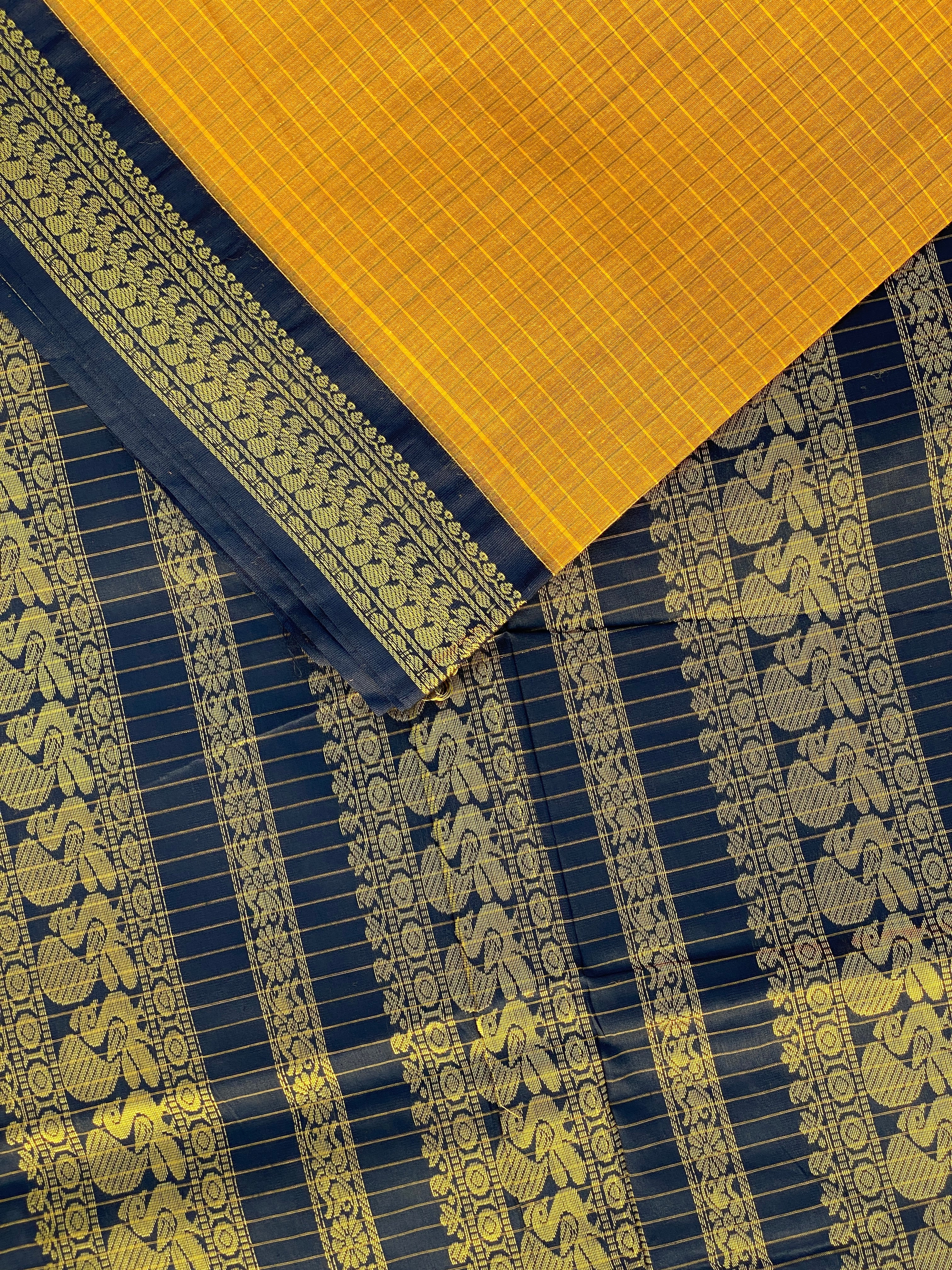 Kalyani Cotton - Yellow