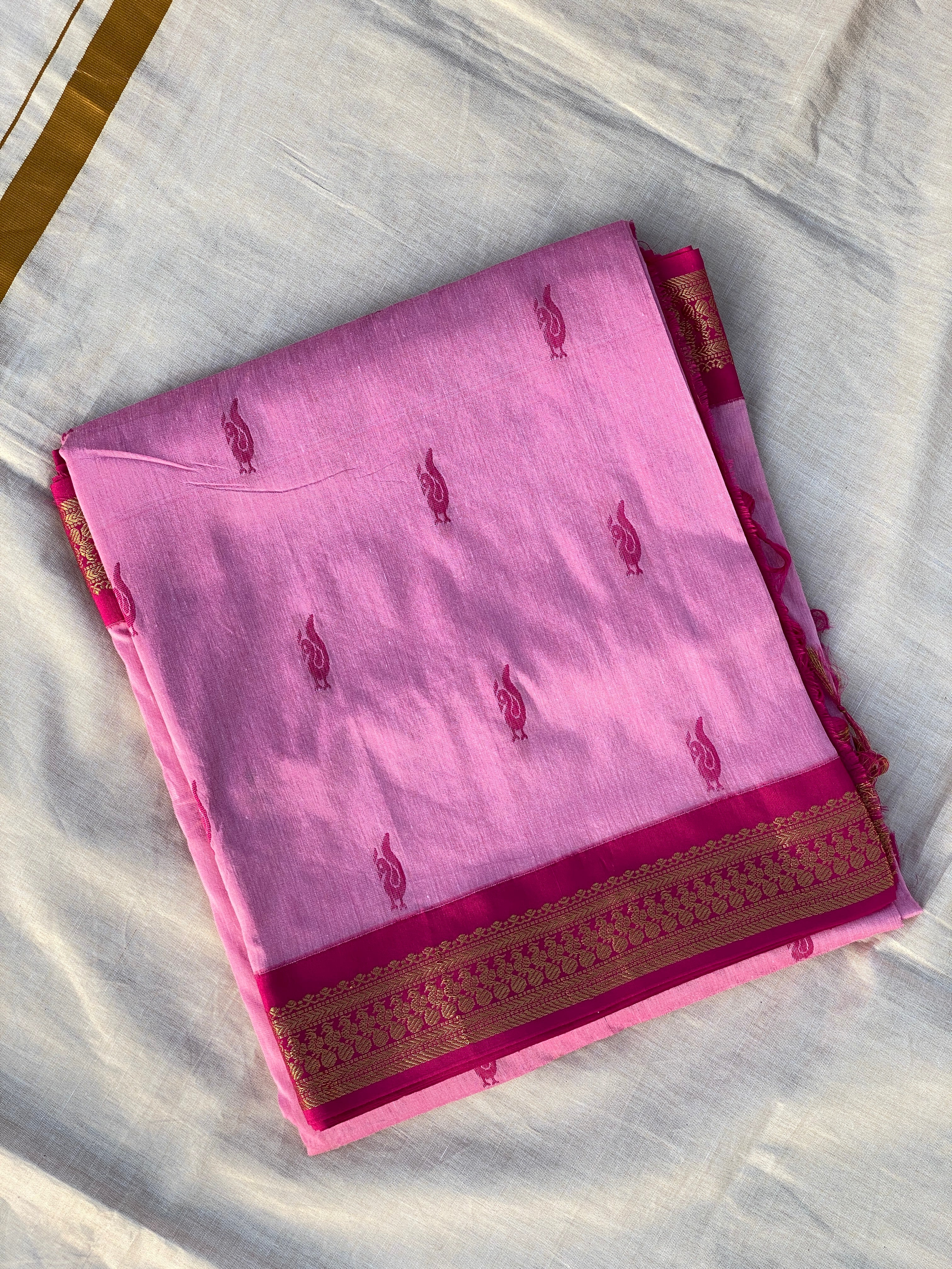 Kalyani Cotton - Pink