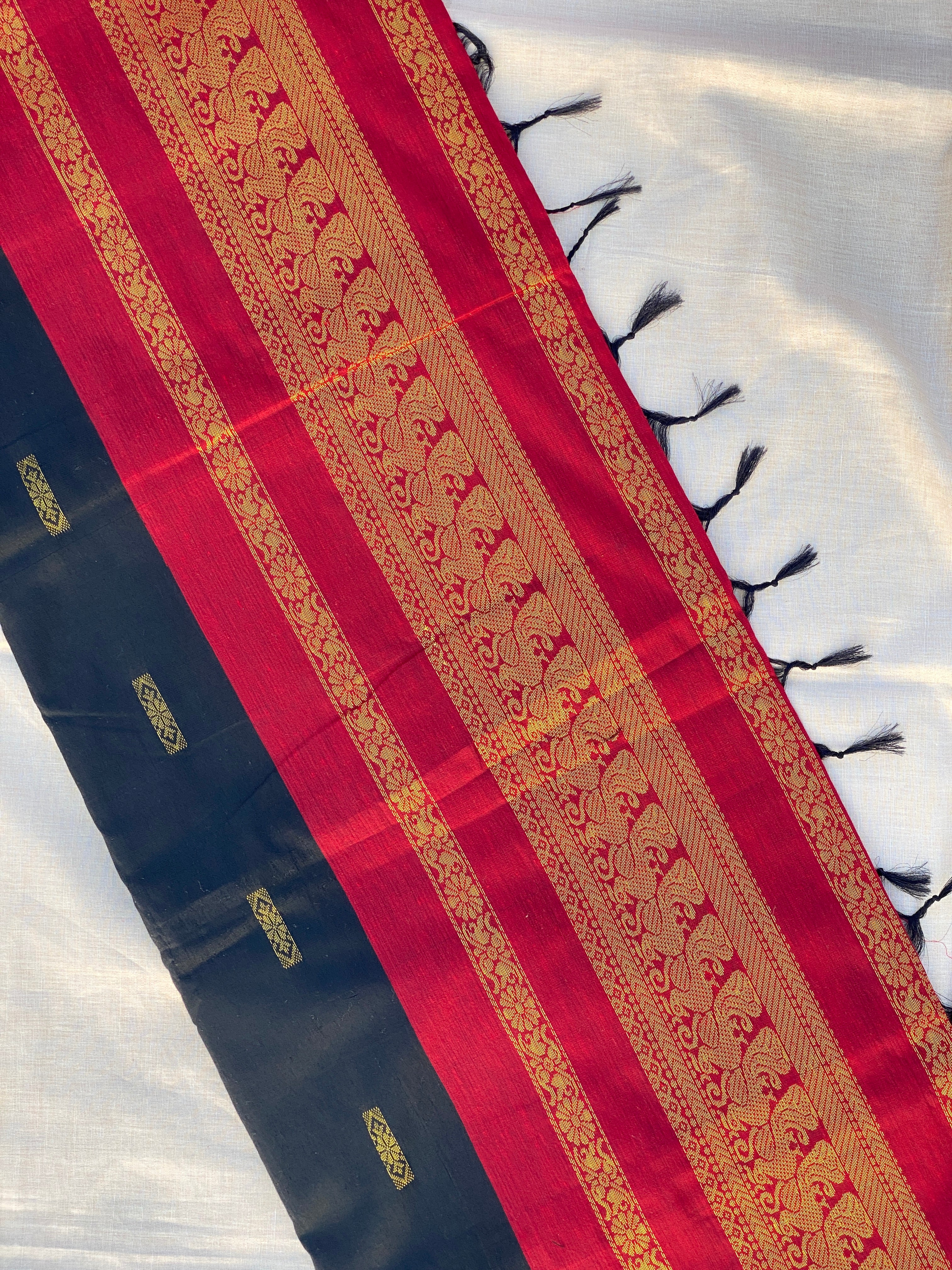 Kalyani Cotton - Black