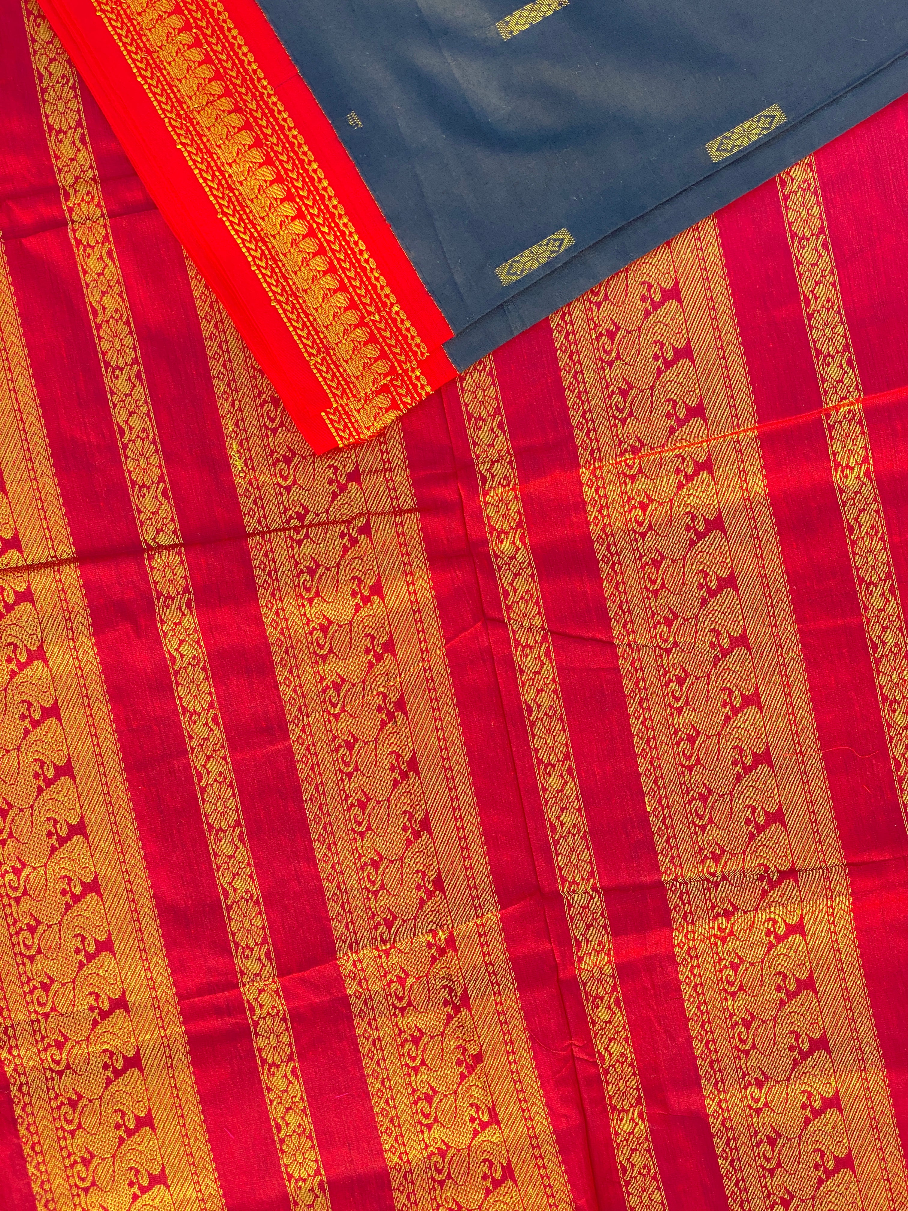 Kalyani Cotton - Black
