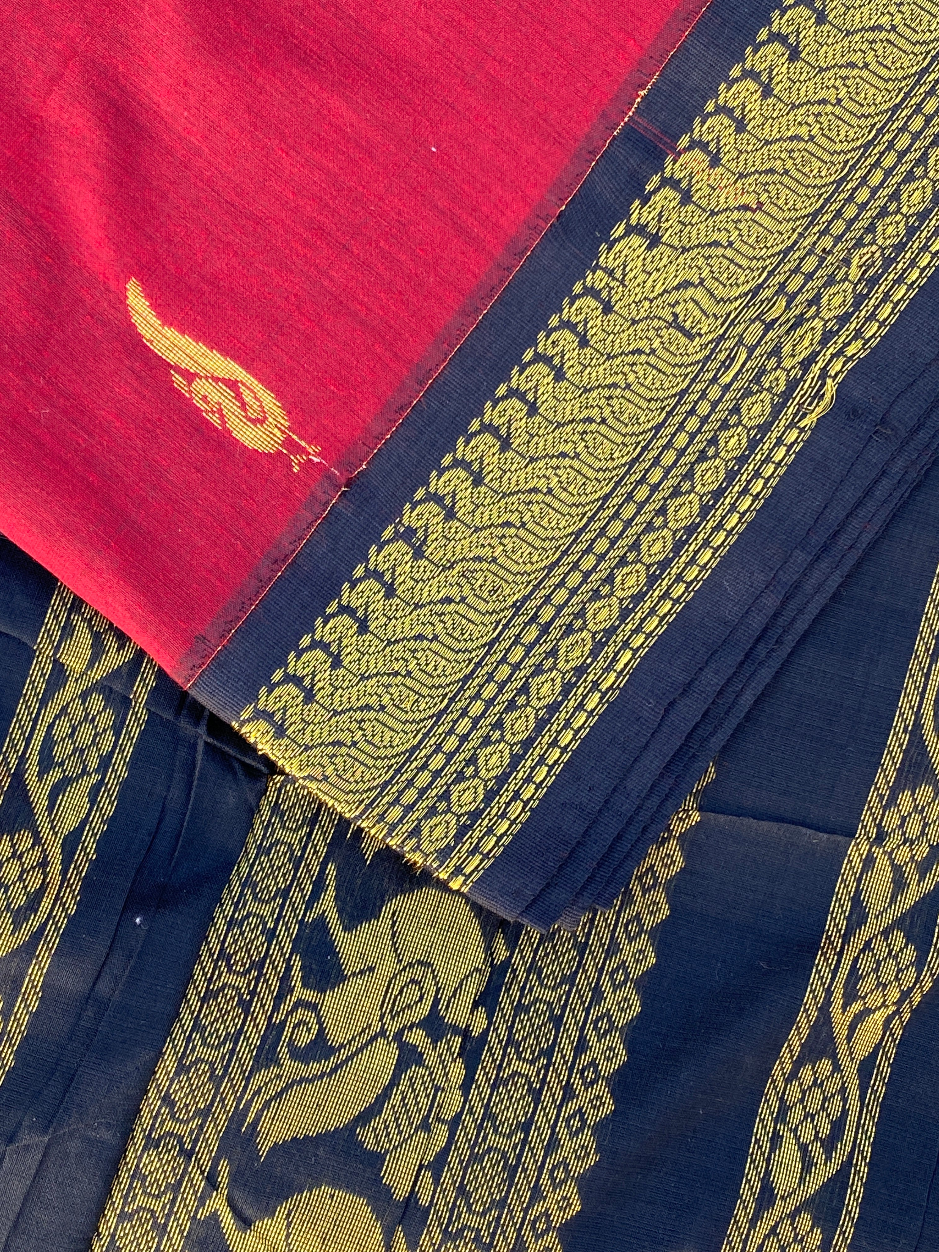 Kalyani Cotton - Red
