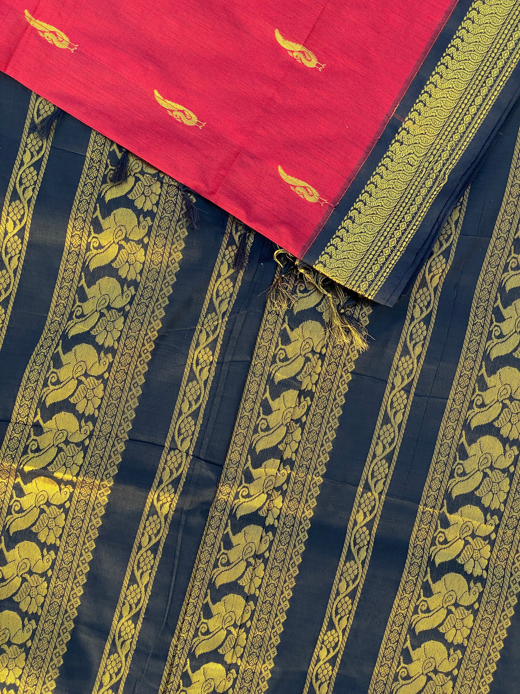 Kalyani Cotton - Red