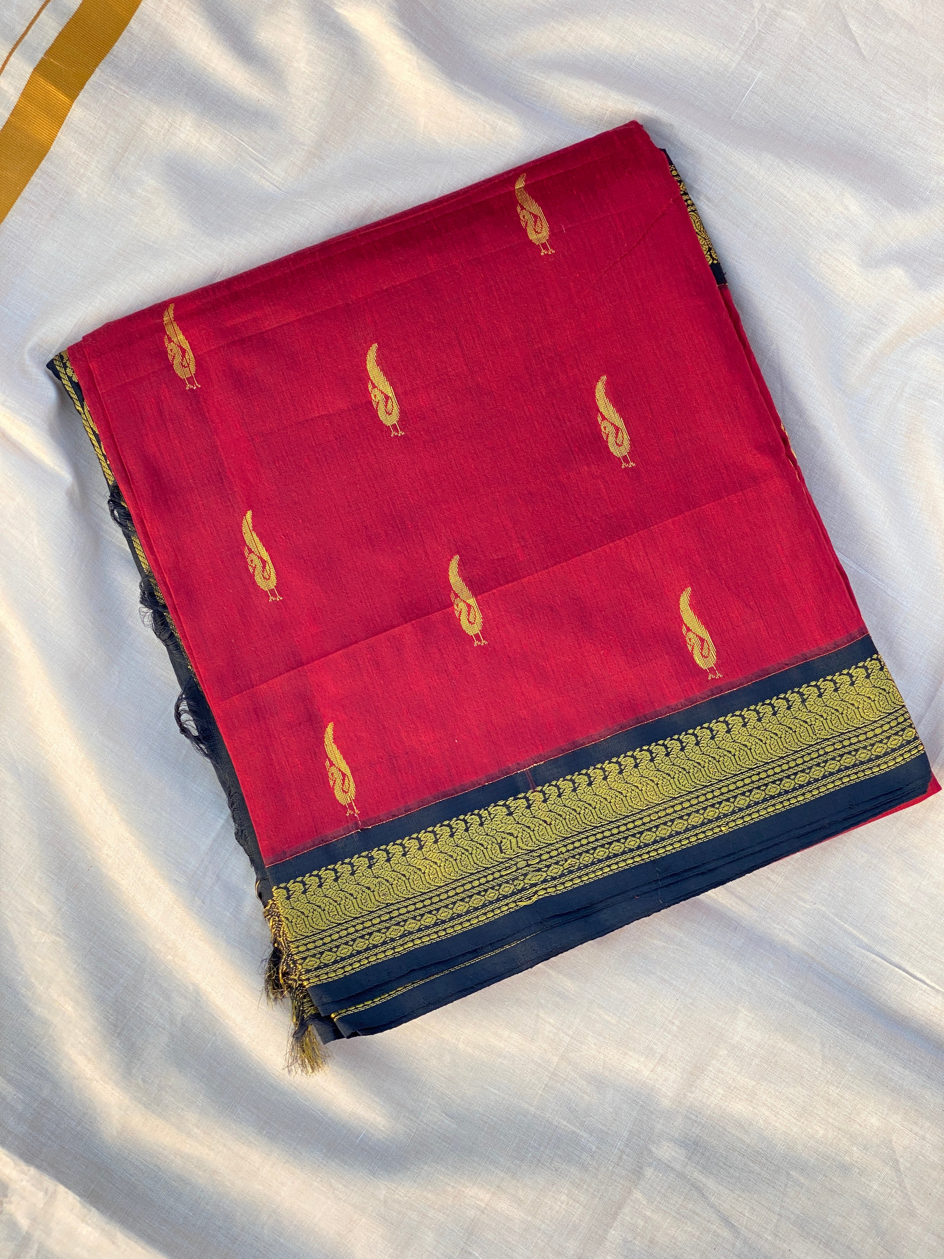 Kalyani Cotton - Red