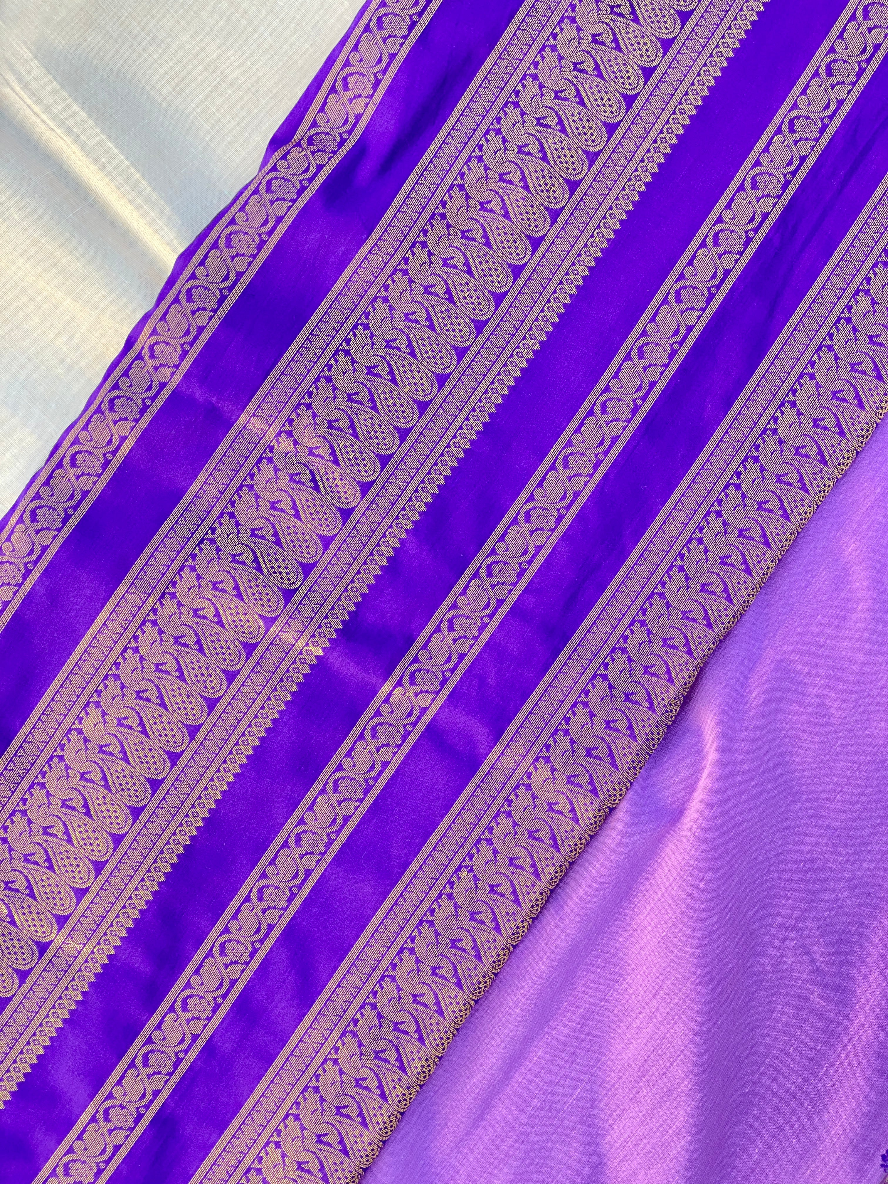 Kalyani Cotton - Purple