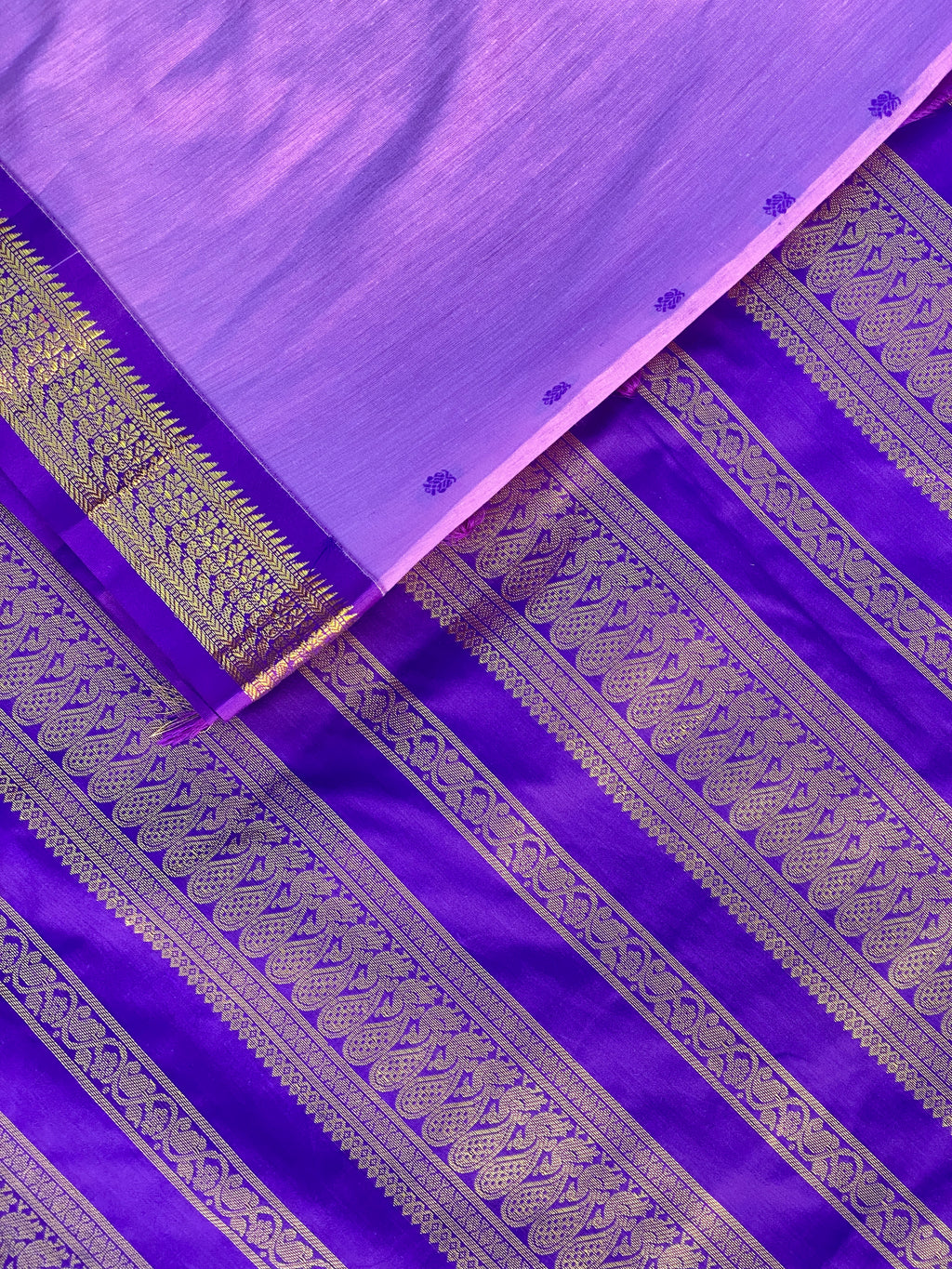 Kalyani Cotton - Purple