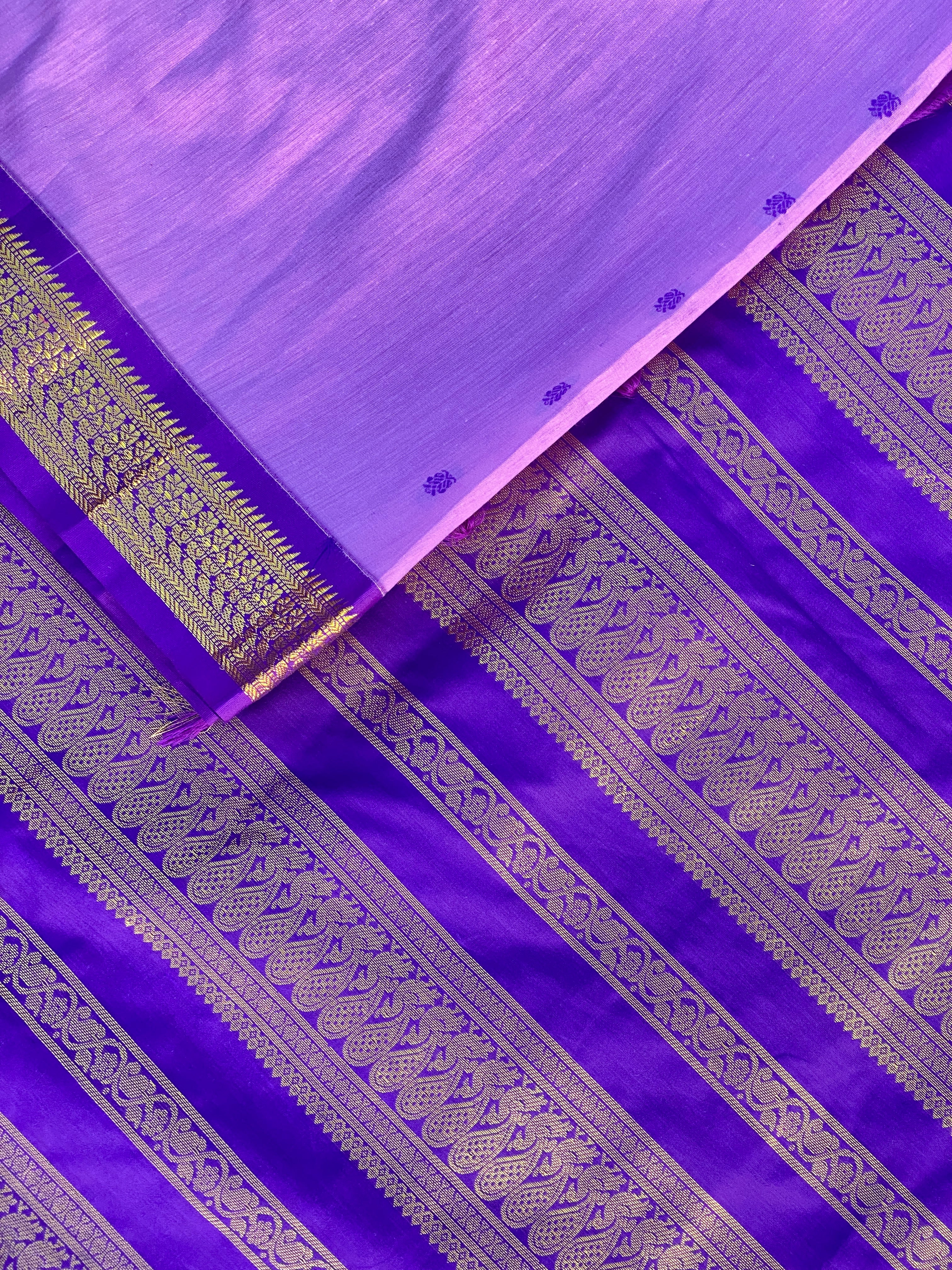 Kalyani Cotton - Purple
