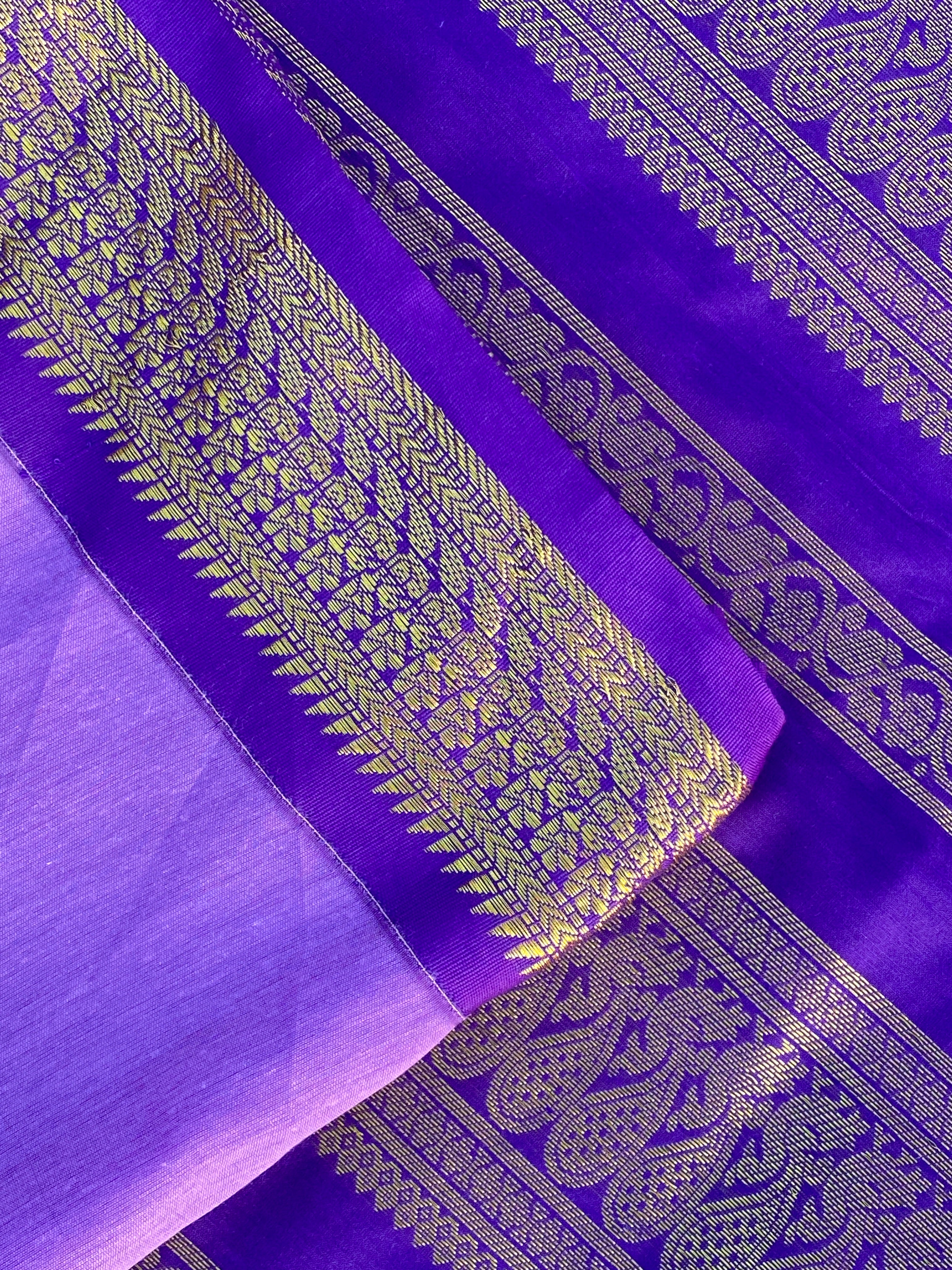 Kalyani Cotton - Purple
