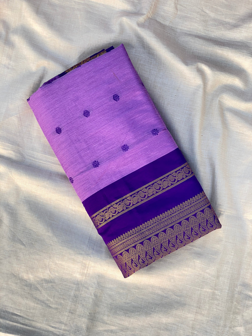 Kalyani Cotton - Purple