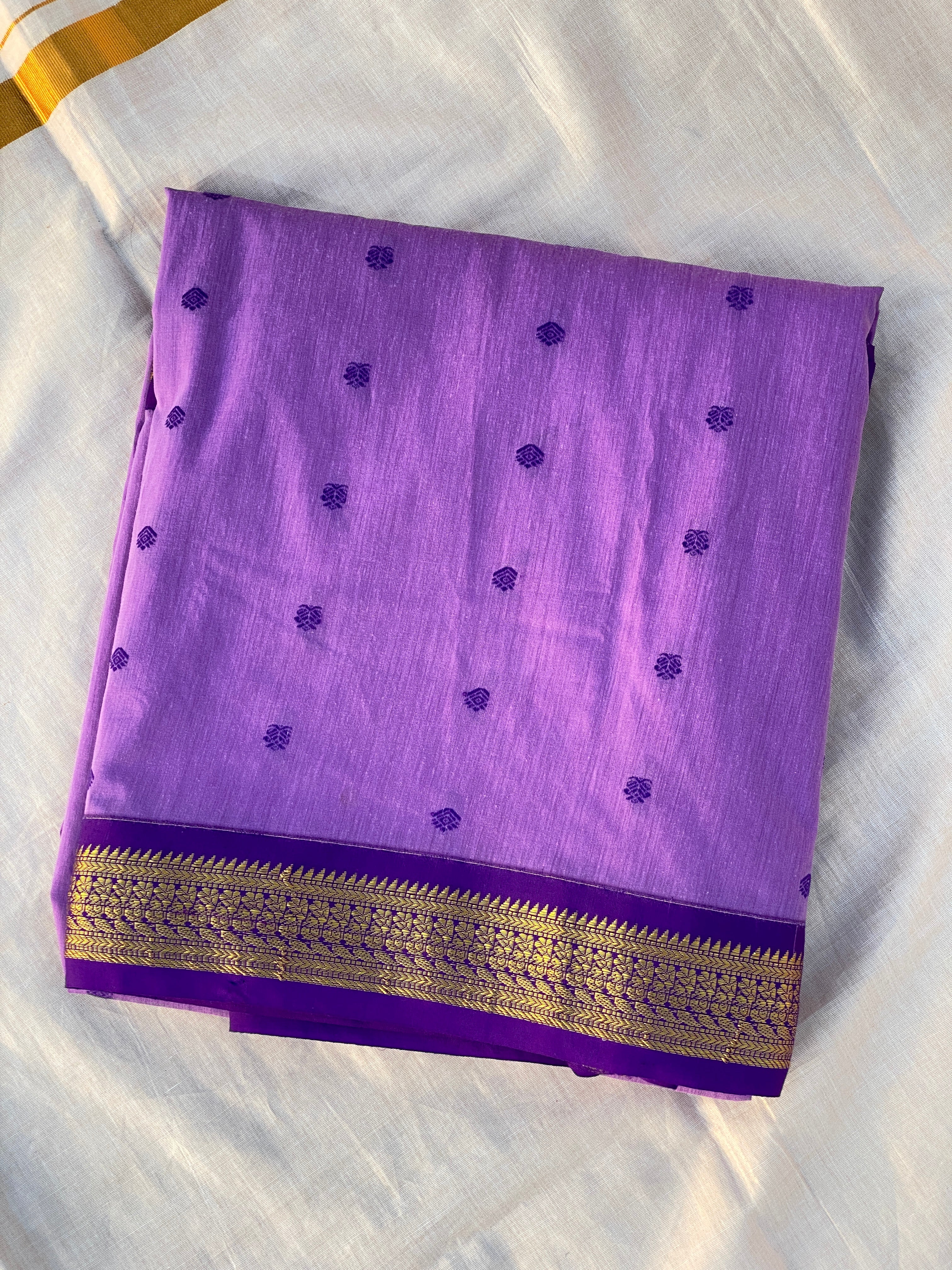 Kalyani Cotton - Purple