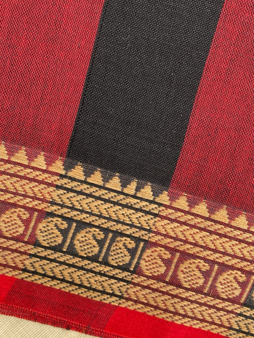 Narayanpet Mango Border - Black