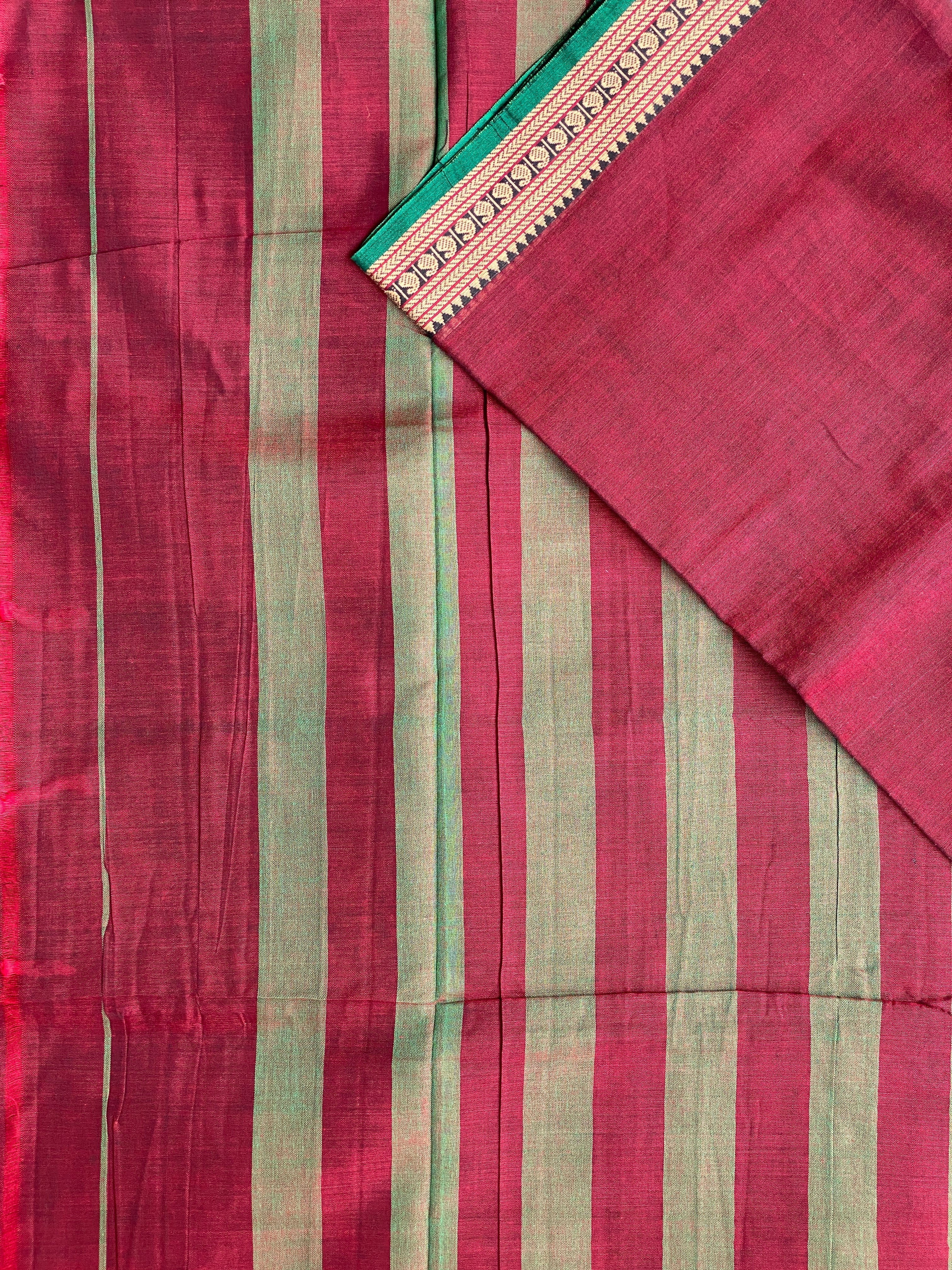 Narayanpet Mango Border - Maroon