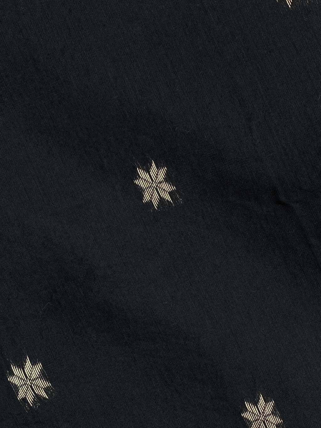 Black handloom maheshwari cotton saree